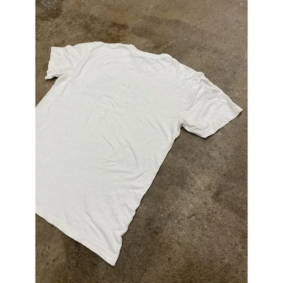 The North Face T-Shirt Mens Medium White Short Sleeve Logo Graphic Outdoor Tee - Picture 12 of 16